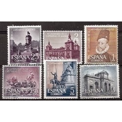 Sellos - Países - España - 2º Cent. (Series Completas) - Estado Español - 1961 - 1388/93 - **