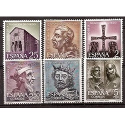 Sellos - Países - España - 2º Cent. (Series Completas) - Estado Español - 1961 - 1394/99 - **