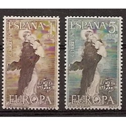 Sellos - Países - España - 2º Cent. (Series Completas) - Estado Español - 1963 - 1519/20 - **