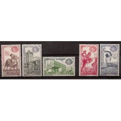 Sellos - Países - España - 2º Cent. (Series Completas) - Estado Español - 1964 - 1590/94 - **