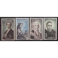 Sellos - Países - España - 2º Cent. (Series Completas) - Estado Español - 1965 - 1653/56 - **