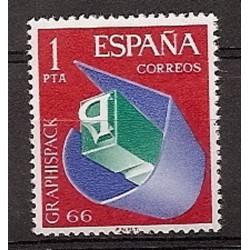 Sellos - Países - España - 2º Cent. (Series Completas) - Estado Español - 1966 - 1709 - **