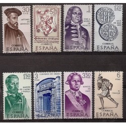 Sellos - Países - España - 2º Cent. (Series Completas) - Estado Español - 1966 - 1750/57 - **