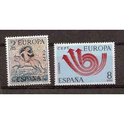 Sellos - Países - España - 2º Cent. (Series Completas) - Estado Español - 1973 - 2125/26 - **