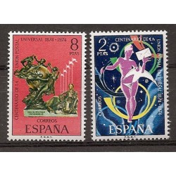 Sellos - Países - España - 2º Cent. (Series Completas) - Estado Español - 1974 - 2211/12 - **