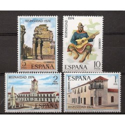 Sellos - Países - España - 2º Cent. (Series Completas) - Estado Español - 1974 - 2213/16 - **