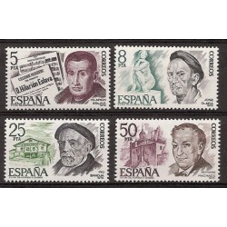 Sellos - Países - España - 2º Cent. (Series Completas) - Juan Carlos I - 1978 - 2456/59 - **