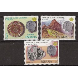 Sellos - Países - España - 2º Cent. (Series Completas) - Juan Carlos I - 1978 - 2493/95 - **