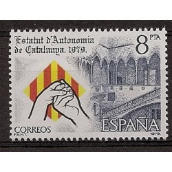 Sellos - Países - España - 2º Cent. (Series Completas) - Juan Carlos I - 1979 - 2546 - **