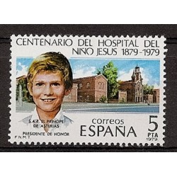 Sellos - Países - España - 2º Cent. (Series Completas) - Juan Carlos I - 1979 - 2548 - **