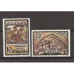 Sellos - Países - España - 2º Cent. (Series Completas) - Juan Carlos I - 1980 - 2593/94 - **