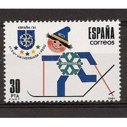 Sellos - Países - España - 2º Cent. (Series Completas) - Juan Carlos I - 1981 - 2608 - **