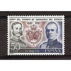 Sellos - Países - España - 2º Cent. (Series Completas) - Juan Carlos I - 1981 - 2624 - **