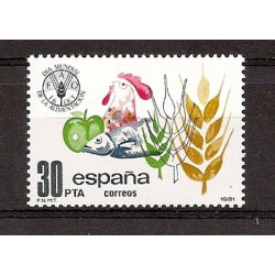 Sellos - Países - España - 2º Cent. (Series Completas) - Juan Carlos I - 1981 - 2629 - **