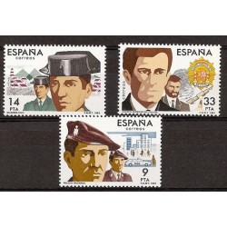 Sellos - Países - España - 2º Cent. (Series Completas) - Juan Carlos I - 1983 - 2692/94 - **