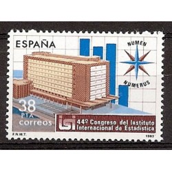 Sellos - Países - España - 2º Cent. (Series Completas) - Juan Carlos I - 1983 - 2718 - **