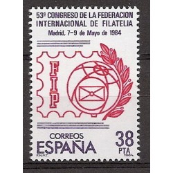 Sellos - Países - España - 2º Cent. (Series Completas) - Juan Carlos I - 1984 - 2755 - **