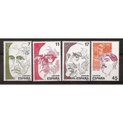 Sellos - Países - España - 2º Cent. (Series Completas) - Juan Carlos I - 1986 - 2853/56 - **