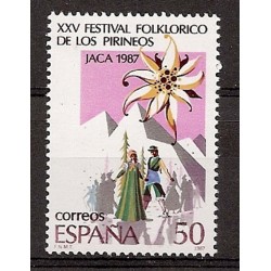 Sellos - Países - España - 2º Cent. (Series Completas) - Juan Carlos I - 1987 - 2910 - **