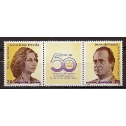 Sellos - Países - España - 2º Cent. (Series Completas) - Juan Carlos I - 1988 - 2927/28 - **