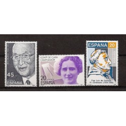 Sellos - Países - España - 2º Cent. (Series Completas) - Juan Carlos I - 1988 - 2929/31 - **