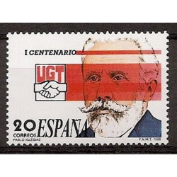 Sellos - Países - España - 2º Cent. (Series Completas) - Juan Carlos I - 1988 - 2948 - **