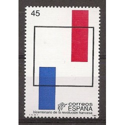 Sellos - Países - España - 2º Cent. (Series Completas) - Juan Carlos I - 1989 - 2988 - **