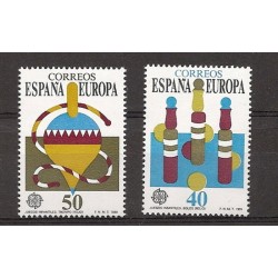 Sellos - Países - España - 2º Cent. (Series Completas) - Juan Carlos I - 1989 - 3008/09 - **