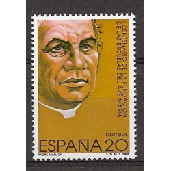 Sellos - Países - España - 2º Cent. (Series Completas) - Juan Carlos I - 1989 - 3028 - **