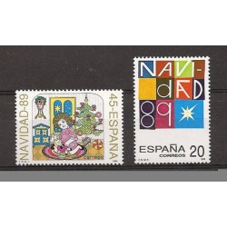 Sellos - Países - España - 2º Cent. (Series Completas) - Juan Carlos I - 1989 - 3036/37 - **