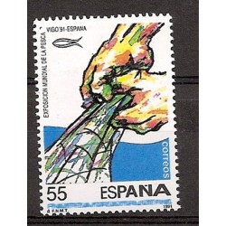 Sellos - Países - España - 2º Cent. (Series Completas) - Juan Carlos I - 1991 - 3133 - **