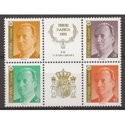 Sellos - Países - España - 2º Cent. (Series Completas) - Juan Carlos I - 1993 - 3259A/62A - **