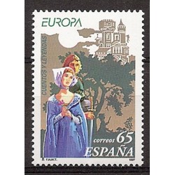 Sellos - Países - España - 2º Cent. (Series Completas) - Juan Carlos I - 1997 - 3482 - **