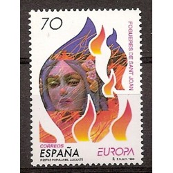 Sellos - Países - España - 2º Cent. (Series Completas) - Juan Carlos I - 1998 - 3542 - **