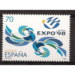 Sellos - Países - España - 2º Cent. (Series Completas) - Juan Carlos I - 1998 - 3554 - **