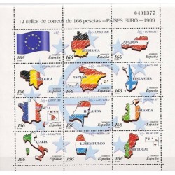 Sellos - Países - España - 2º Cent. (Series Completas) - Juan Carlos I - 1999 - 3632/43 - **