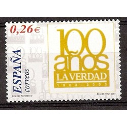 Sellos - Países - España - 2º Cent. (Series Completas) - Juan Carlos I - 2003 - 3968 - **