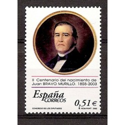 Sellos - Países - España - 2º Cent. (Series Completas) - Juan Carlos I - 2003 - 3994 - **