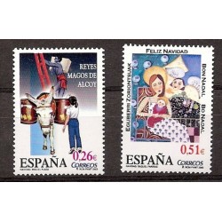 Sellos - Países - España - 2º Cent. (Series Completas) - Juan Carlos I - 2003 - 4031/32 - **