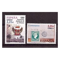 Sellos - Países - España - 2º Cent. (Series Completas) - Juan Carlos I - 2005 - 4190/91 - **