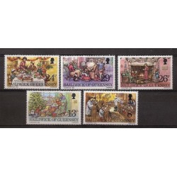 N - Navidad - Guernsey - ** - 257/61