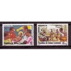 N - Navidad - Guinea Ecuatorial - ** - 071/72