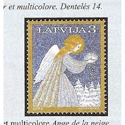 N - Navidad - Letonia - ** - 341/4