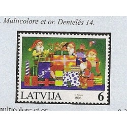 N - Navidad - Letonia - ** - 406/8