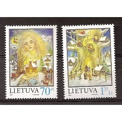 N - Navidad - Lituania - ** - 595/96