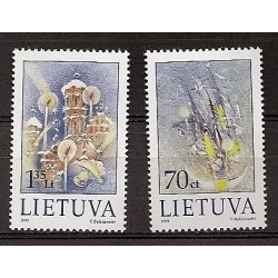 N - Navidad - Lituania - ** - 628/29