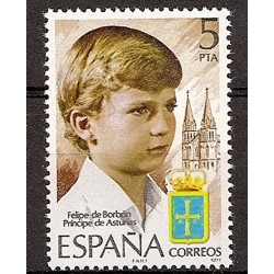 Sellos - Países - España - 2º Cent. (Series Completas) - Juan Carlos I - 1977 - 2449 - **