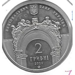 Monedas - Europa - Ucrania - 581 - 2010 - 2 hryven - proof