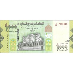 Billetes - Asia - Yemen - 40 - sc - 2017 - 1000 rials