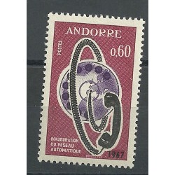 Andorra - Correo Francés - Series completas - ** - 1967 - 202